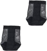 BESPORTBLE 2pcs football storage bag drawstring gym bag mesh backpack heavy duty backpack mesh sports equipment bag mesh bags drawstring heavy duty mesh bag sports balls container ball bags