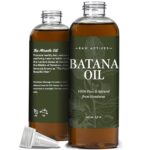 Batana Oil for Hair Growth, 100% Pure & Natural from Honduras, Promotes Hair Wellness for Men & Women | Dr. Sebi (Honduran Herbalist) | Enhances Hair & Skin Radiance, Liquid Miracle Concentrate, 4.0oz