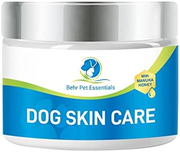 Behr Pet Essentials Natural Dog Skin Care – Gentle, Effective Organic Cream. Relieve Dryness, Itching, Rashes, Hot Spots, Cracked Pads, Dry Nose, and More.