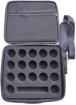 Billiard Balls Storage Case Snooker Billiard Balls Storage Box Pool Carrying Case Accessory with Carry Handle Durable Portable Billiard Balls Bag Holder
