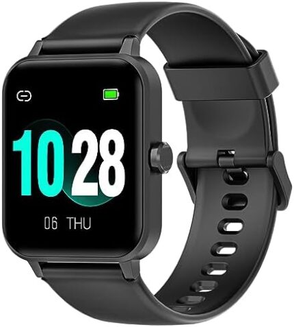 Blackview Fitness Tracker, Fitness Watch with Blood Oxygen/Heart Rate/Sleep Monitor, 1.85" Touch Screen Smartwatch with Waterproof Pedometer Calorie Stopwatch for Women Men for Android iOS