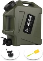 COOZMENT 3.2 Gallon (12L) Portable Water Containers with Spigot, BPA Free Water Jug, Water Tank, Multifunction Water Storage Containers for Camping Outdoor Hiking,Emergency Stroage,Drink