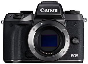 Canon Cameras US EOS M5 Body 24.2 Digital SLR Camera with 3.2" LCD, Black