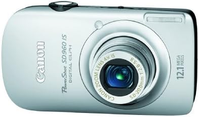 Canon PowerShot SD960IS 12.1 MP Digital Camera with 4x Wide Angle Optical Image Stabilized Zoom and 2.8-inch LCD (Silver)