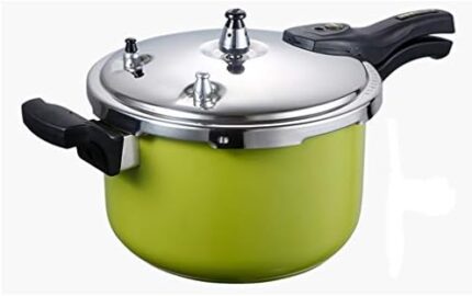 DNATS 304 Stainless Steel Pressure Cooker Household Gas Induction Cooker Universal Explosion-Proof Pressure Cooker 3-5-8-9 (Size : 7L)