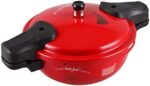 DNATS Pressure Cooker Hotel Restaurant Explosion-proof Mini Micro Pressure Small Soup Pot Picnic Pot Induction Cooker Universal (Size : 22cm)