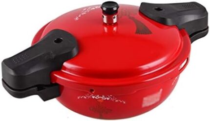 DNATS Pressure Cooker Hotel Restaurant Explosion-proof Mini Micro Pressure Small Soup Pot Picnic Pot Induction Cooker Universal (Size : 22cm)