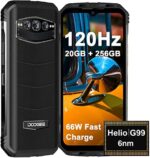 DOOGEE S100 Rugged Smartphone(2023), 20GB+256GB Dual 4G Gaming Rugged Phones Unlocked, 120Hz 6.58" Rugged Cell Phone, 66W Fast Charge, Dual Speakers, Android 12, 108MP Camera, Night Vision, NFC, OTG