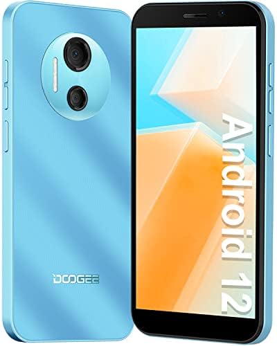 DOOGEE Unlocked Smartphone, X97 PRO, NFC 4G Dual Sim Phones Android 12, 6.0" HD Screen Unlocked Android Phone, 4GB+64GB, 4200mAh Long Battery Life, Face ID Unlocked Phone, Global Bands
