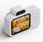 Digital Camera, 4K 48MP Cameras for Kids Digital Point and Shoot Vlogging Camera Autofoucus Rechargeable 18 x Zoom with 32GB SD Card White