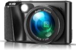 Digital Camera, Kids Camera, 4K 48MP Vlogging Camera with 32GB TF Card 24X Digital Zoom, Compact Point and Shoot Camera Portable Mini Camera Gifts for Students Teens Adults Girls Boys