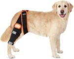 Dog Knee Brace Leg Braces with Side Stabilizers for Dogs Support for Torn ACL CCL Hind Leg, Knee Cap Dislocation, Cruciate Ligament Injuries, Patella Dislocation or Osteoarthritis