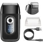 Electric Razor Shavers for Men - Electric Foil and Bald Shavers, Cordless Rechargeable Electric Shaver for Bald Men, Adjustable Speed Waterproof Electric Beard Shaver and Trimmer for Face and Chin