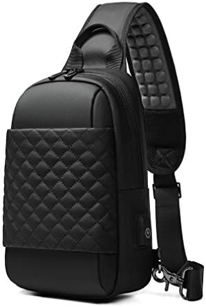 Eurcool Mens Shoulder Bag,Small Sling Messenger Bags,Water Repellent Cross Body Chest Bag,Running Hiking Biking Daypacks …
