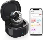 Fitiger Health Ring Fitness Tracker Smart Ring for Heart Rate, Sleep Tracking, Blood Oxygen, Pedometer, Body Temperature with APP, Portable Charging Case for Women & Men (Updated)