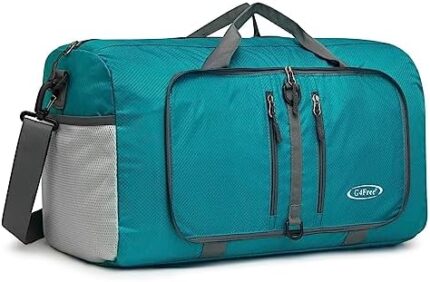 G4Free 40L 65L Foldable Duffel Bag Water Resistant Carry On Tote Bag Lightweight Packable Duffel Bag for Travel Overnight Weekender Bag for Men Women