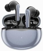 GEEKTOP Wireless Earbuds, 60H Playtime Bluetooth Headphones Built in Noise Cancellation Mic with Charging Case, Stereo Sound in-Ear Ear Buds for iPhone/Android and Pods