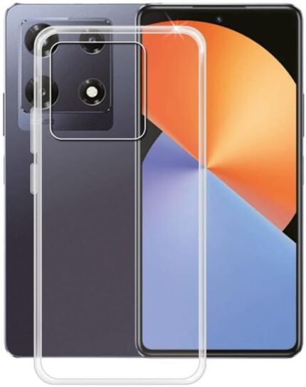 HGJTF Phone Case for Infinix Note 30 Pro (6.67 inch), Shockproof Soft TPU Gel Bumper Shell,[Ultra-Thin ] [Anti-Yellowing] Clear Silicone Back Cover for Infinix Note 30 Pro - Transparent