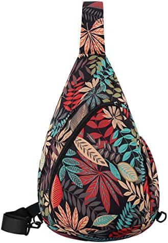 HUA ANGEL Sling Bag, Fashion Crossbody Chest Bag Shoulder Daypack Travel Hiking Gym Casual Sling Backpack