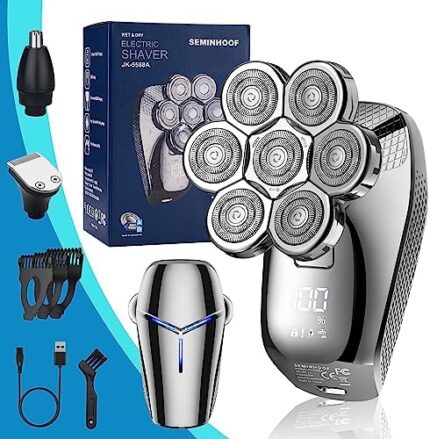Head Shavers for Bald Men,Head Razors for Bald Men,Bald Head Shavers for Men, Electric Razor for Men，Electric shavers for Men