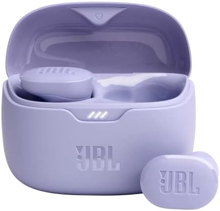 JBL Tune Buds - True Wireless Noise Cancelling Earbuds (Purple), Small