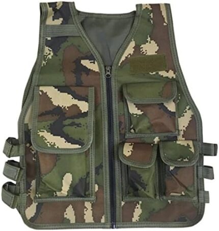 JOKHOO Kids Army Camouflage Outdoor Combat Vest