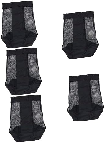 Kisangel 5pcs Football Storage Bag Storage Tote Soccer Mesh Bag Soccer Net Bag Snorkel Gym Bags Sports Toys Heavy Duty Mesh Balls Bag Fitness Volleyball Bag Basketball Oxford Cloth