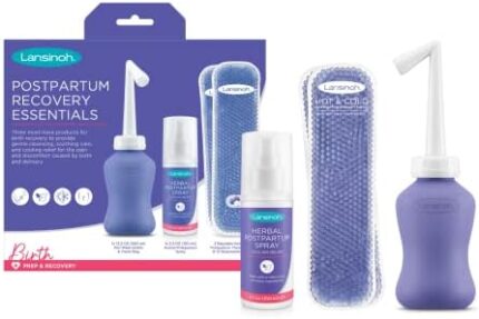 Lansinoh Postpartum Essentials Recovery Bundle, Postpartum Care Kit