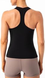 Lavento Women's Racerback Workout Top Active Running Yoga Tank Tops