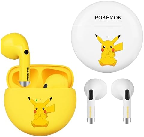 Leepenk 2 Pack Kids Wireless Earbuds with Charging Case for Leepenk 2 Pack Kids Wireless Earbuds with Charging Case for Small Ears Adults, Bluetooth 5.2 Touch Control Wireless Earbuds for Kids, Kids Ear Buds for Fans of Anime Character Enthusiasts Gifts