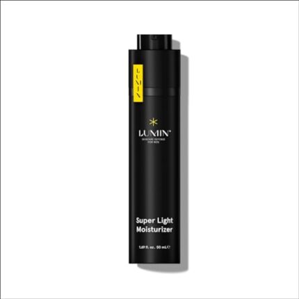 Lumin - Super Light Moisturizer Men - Skin Care for Men, Ideal for Control Oily Skin, Reduce Appearance of Fine Lines, Boost Hydration With Hyaluronic Acid, Daily Use, 50ml