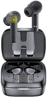 MANKIW Ear Buds Wireless Bluetooth Earbuds, True Wireless Earbuds for iPhone/Android/Samsung/iOS,in-Ear Headphones with Microphone,Bluetooth 5.3 HiFi Earphone Charging Case 80H IPX6 Waterproof