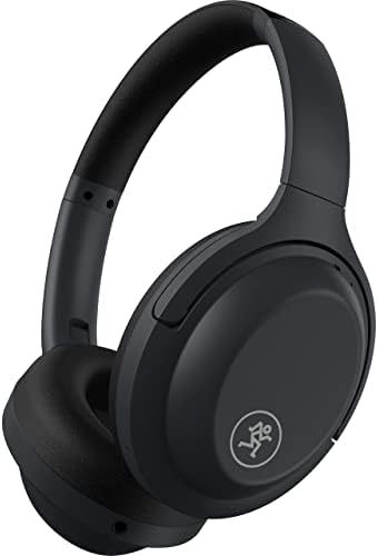 Mackie MC Series, Bluetooth Wireless Noise Canceling Headphones with Wireless Charging Pad (MC60-BT),Black