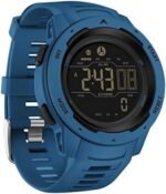 Men's Digital Watch Waterproof Pedometer Watches Sport Watch Step Counter Calorie Military Watch with Stopwatch Alarm LED Backlight Countdown