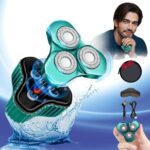 Mini Electric Razor for Men, 2023 Upgrade Mini Shaver, Pocket Size Portable Electric Shaver, USB Rechargeable, Waterproof, Easy to Use One-Button, Suitable for Home, Car, Travel, Gift for Men
