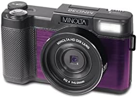 Minolta MND30 30 MP / 2.7K Ultra HD Digital Camera (Purple)