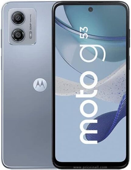 Motorola Moto G53 (5G) Dual-SIM 128GB ROM + 4GB RAM (GSM only | No CDMA) Factory Unlocked 5G Smartphone (Ink Blue) - International Version