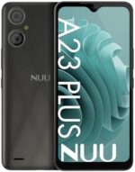 NUU A23 Plus Unlocked Android Cell Phone, Dual SIM 4G, 6.3" HD, 3GB + 64GB, Android 13, Compatible with AT&T, TMobile, Mint Mobile, Metro pcs Phones, Black, US Warranty & Hotline Support, 2023
