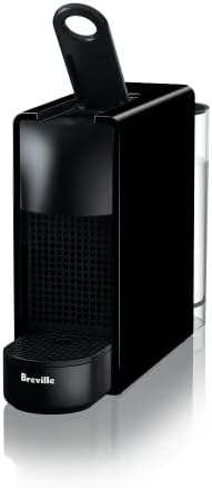 Nespresso Essenza Mini Espresso Machine by Breville,0.6 Liters, Piano Black, 15.25 x 5.5 x 12.25 in