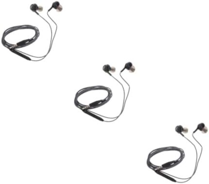 OSALADI 3pcs Silicone Noise Reduction Earphone Earplugs Earphone 3. 5mm Plug Noise Isolating Earphone Sleeping in- Ear Earphone Noise Canceling Headphones Corded Earbuds Wired