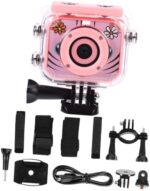 OSALADI Sports Camera Kids Photography Camera Action Digital Camera Mini Cartoon Camera Kids Outdoor Camera