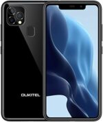 OUKITEL C22 Unlocked Cell Phone, 2021 Dual SIM Smartphone 5.86 Inch HD Screen+, 4GB+128GB Android 10 T-Mobile, Rear 3 Camera Face/Fingerprint ID(Black)