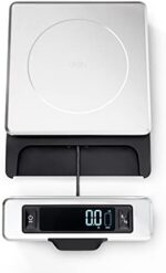OXO Good Grips 11-Pound Stainless Steel Food Scale with Pull-Out Display