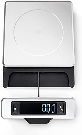 OXO Good Grips 11-Pound Stainless Steel Food Scale with Pull-Out Display