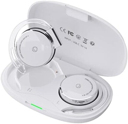 Open Ear Buds Wireless Bluetooth Earbuds Clip on Headphones Wireless Bluetooth 5.3 Wireless Earbuds with Earhooks Over Ear Wireless Earbuds Open Ear Headphones with 4 Microphones Clip on Earphones
