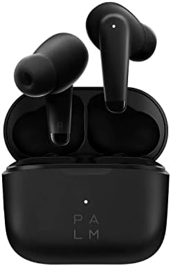 Palm Buds Pro, Lightweight and Comfortable True Wireless Noise Cancellation Earbuds, Deep Bass, 6-Microphones, Hybrid ANC, Ambient Mode, Clear Calls, IPX4 Water Resistant, 24h+ Playtime, Bluetooth 5