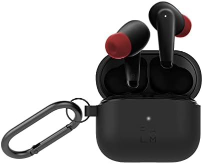 Palm Buds Pro with Protective Case, Lightweight and Comfortable True Wireless Noise Cancellation Earbuds, Deep Bass, 6-Microphones, Hybrid ANC, Ambient Mode, Clear Calls, IPX4, 24h+ Playtime, BT 5