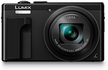 Panasonic Lumix 4K Digital Camera with 30X LEICA DC Vario-ELMAR Lens F3.3-6.4, 18 Megapixels, and High Sensitivity Sensor - Point and Shoot Camera - DMC-ZS60K (BLACK)