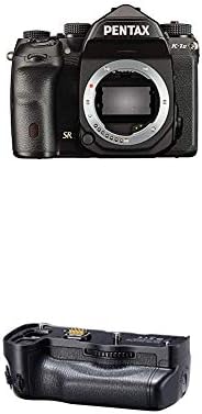 Pentax K-1 Mark II 36MP Weather Resistant DSLR with 3.2" TFT LCD, Body Only, Black with D-BG6 Digital Camera Battery Grips (Black)