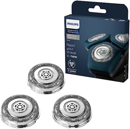 Philips SH71/50 Shaving Heads Compatible with Philips Shavers Series 7000 (S7XXX) and Series 5000 (S55XX), Replaces RQ12/70, RQ12/60, SH60/70, and SH70/70